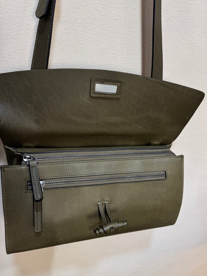 Maeson Flap Bag (Large) - Olive Green