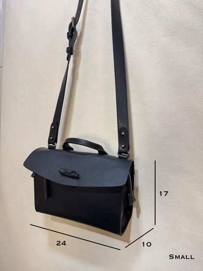 Maeson Flap Bag (Small) - Black