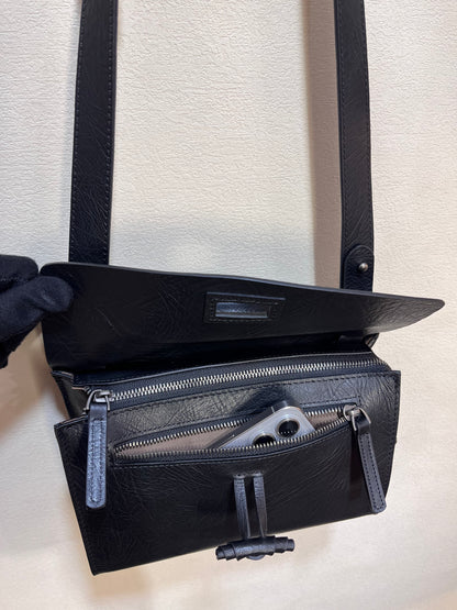 Maeson Flap Bag (Small) - Black