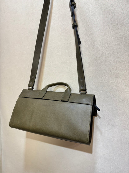 Maeson Flap Bag (Large) - Olive Green
