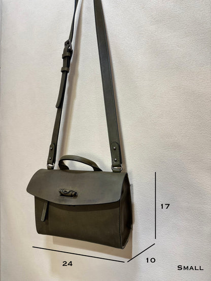 Maeson Flap Bag (Small) - Olive Green