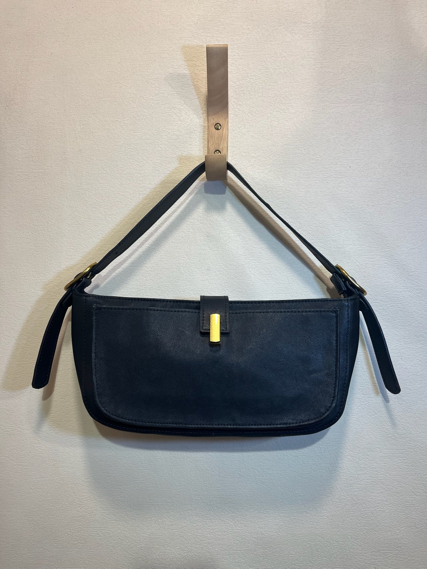 Genuine Leather Two Way Shoulder Bag