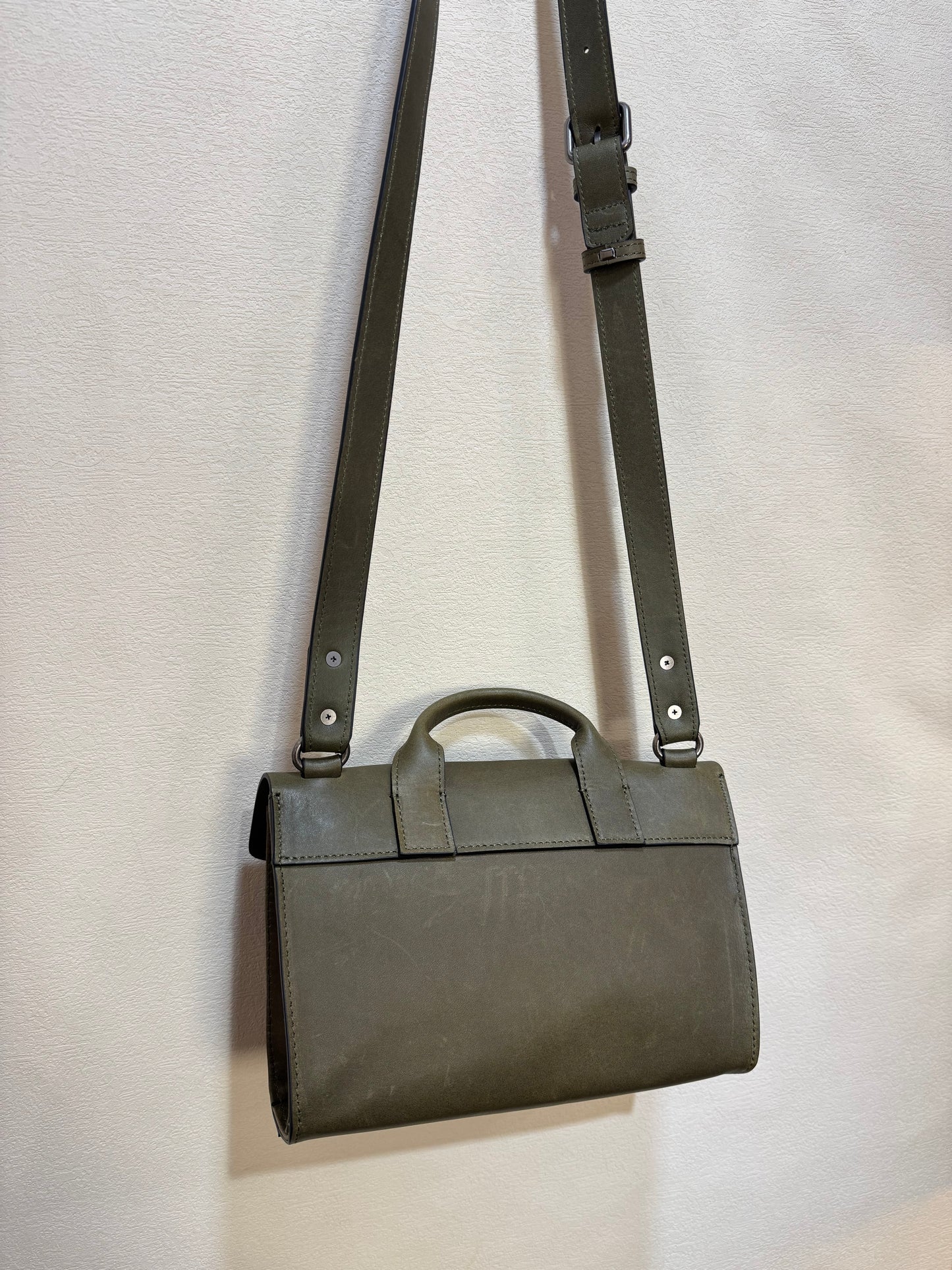 Maeson Flap Bag (Small) - Olive Green
