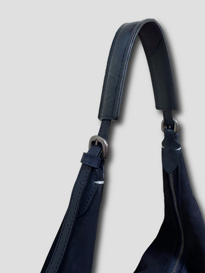 Crescent Moon - Navy Blue