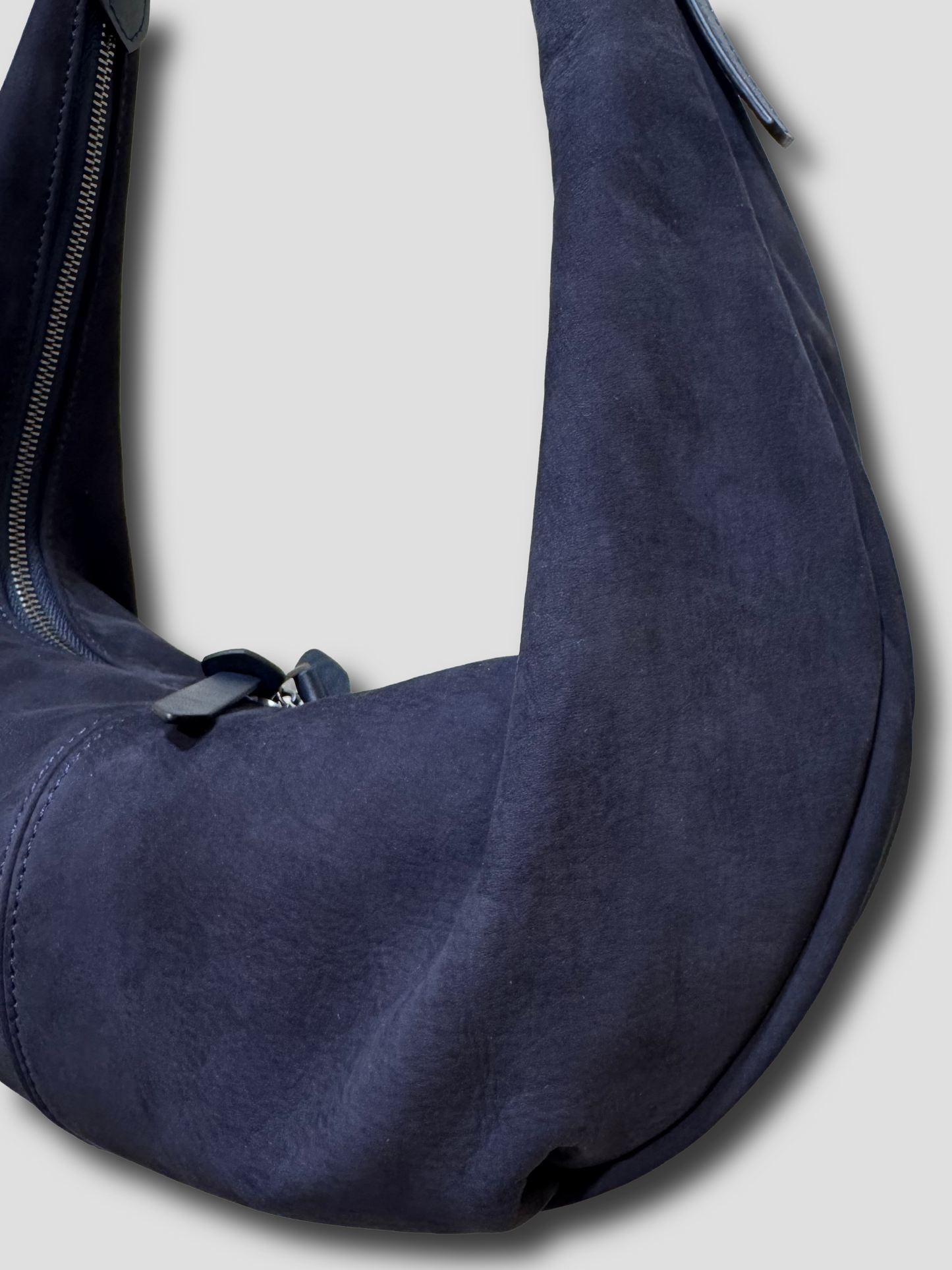 Crescent Moon - Navy Blue